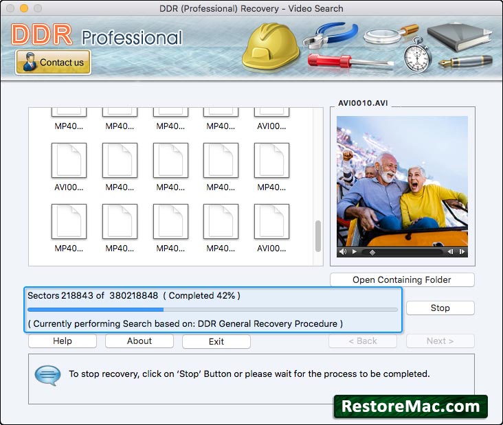 Mac Restore Software - Professional